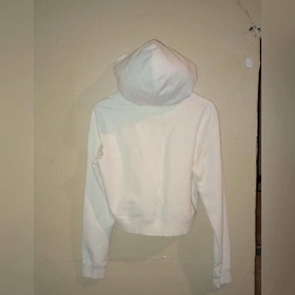 NWOT Coach White Cropped Hoodie Women's Size Medium - Picture 4 of 7